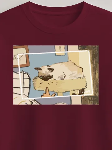 Floor Cat Tee