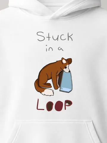 Stuck in a Loop Hoodie