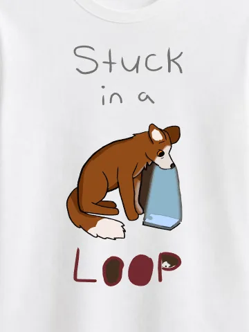Stuck in a Loop Tee