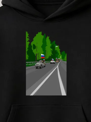 Roadside Flags Hoodie