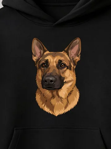 Shepherd Portrait Hoodie