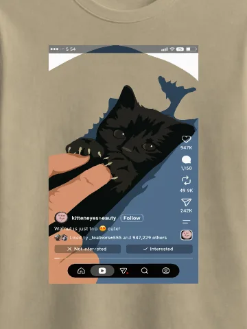 Cat Bite Reel Tee