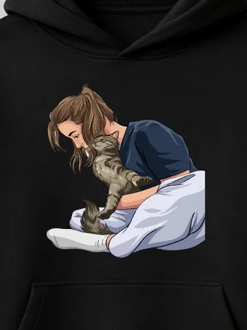 Lap Cat Hoodie