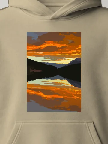 Fire-Sky Lake Hoodie