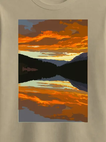 Fire-Sky Lake Tee