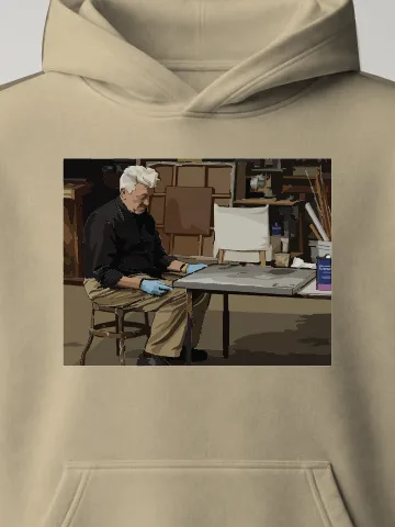 Blue Gloves Hoodie